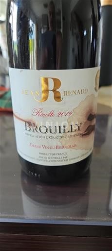 Beaujolais Brouilly Jean Renaud 2019