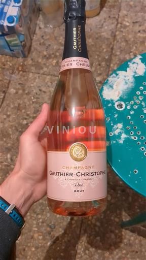 Vin Effervescent Rosé brut Rosé Gauthier-Christophe Non millésimé France Champagne