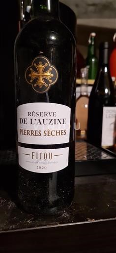 Languedoc Fitou Réserve de l'Auzine Pierres Sèches 2020