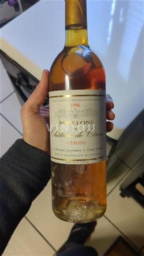 Bordeaux Cérons Château Cérons Pavillons du Château de Cérons 1996