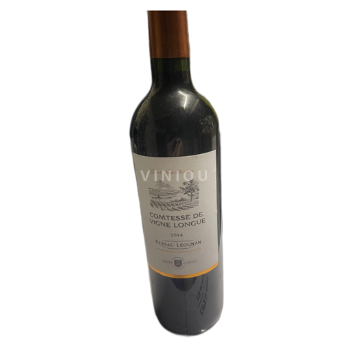 Bordeaux Pessac-Léognan Château Comtesse de vigne longue Niet-geïntegreerd
