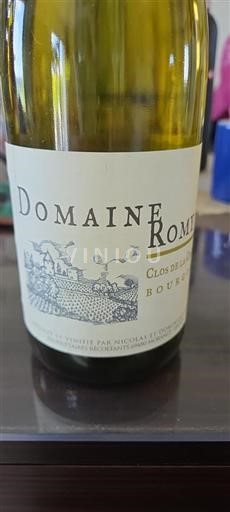 Beaujolais Morgon Domaine Romy Clos de la Chapelle Non Millésimé