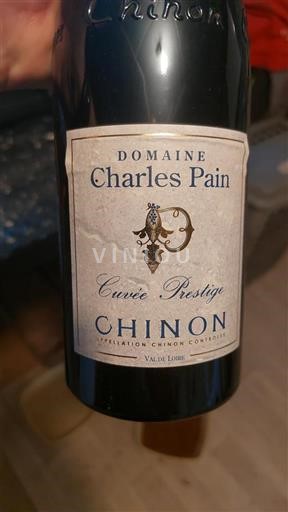Loiredalen Chinon Domaine Charles Pain Prestige 2016