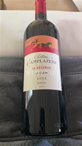 Languedoc La Clape Château Camplazens La Réserve 2023