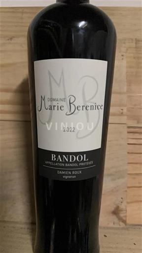 Provence Bandol Domaine Marie Berenice 2022