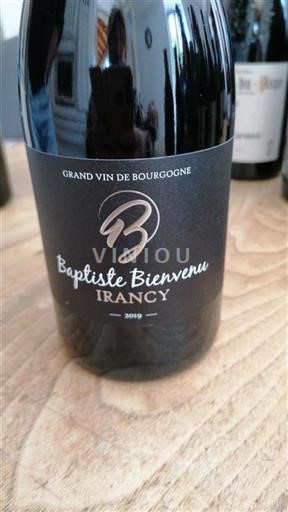 Burgund Irancy Baptiste Bienvenu 2019