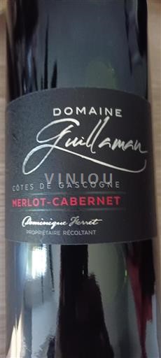 Sud-Ovest Côtes de Gascogne Domaine Guillaman Merlot-Cabernet Senza annata
