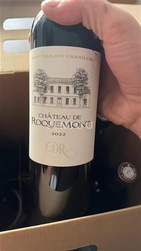Bordeaux Saint-Émilion Grand Cru Roquemont 2022