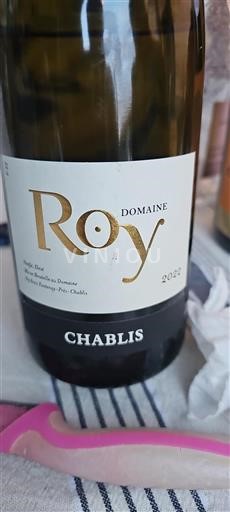 Burgundy Chablis Domaine Roy 2022