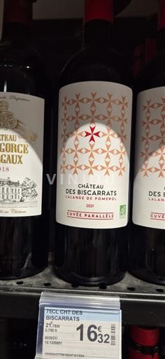 Bordeaux Lalande-de-Pomerol Château Des Biscarrats Parallèle 2021