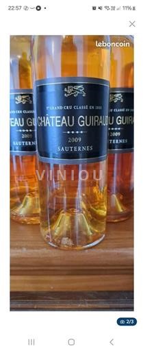 Bordeaux Sauternes Premier Cru Classé Château Guiraud 2009
