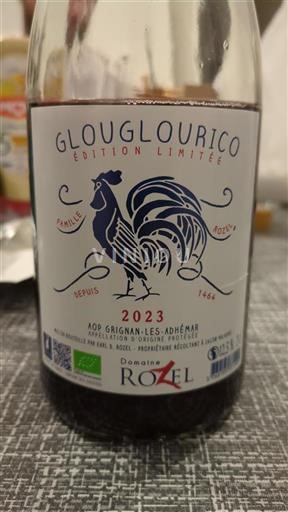Valle del Rodano Grignan-les-adhémar Domaine Rozel Glouglourico Édition Limitée 2023