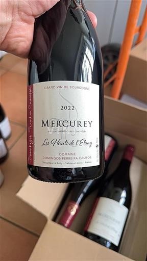 Burgundy Mercurey Domingos Ferreira Campos Les Hauts de l'Étang 2022