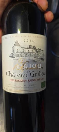 Bordeaux Puisseguin-saint-émilion Château Guibeau L'Émotion 2015