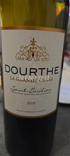 Bordeaux Saint-Émilion Dourthe La Grande 2018