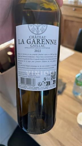 Sudoeste Gaillac Château La Garenne 2022
