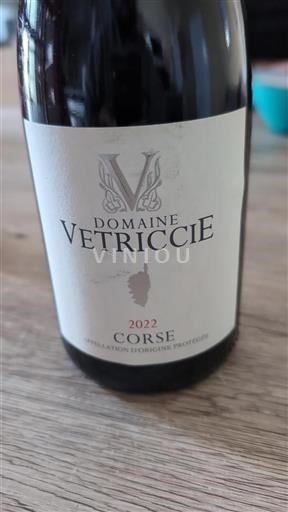 Corsica Domaine Vetriccie 2022
