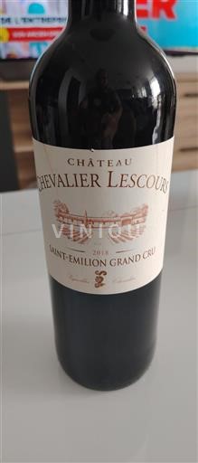 Bordeaux Saint-Émilion Grand Cru Grand Cru Château Chevalier Lescours 2018