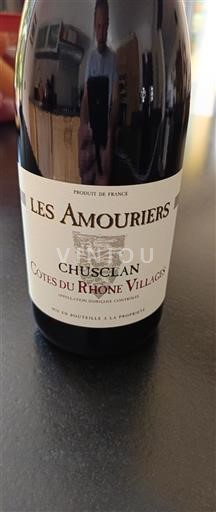 Vallée du Rhône Côtes-du-rhône-villages Les Amouriers Chusclan 2023