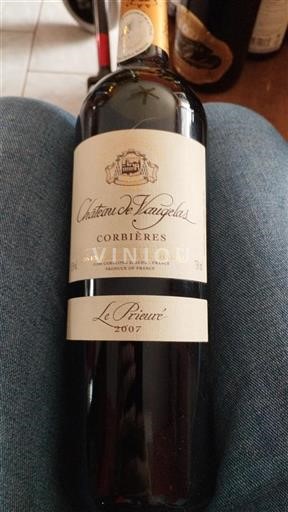 Linguadoca Corbières Château Vaugelas Le Prieuré 2007