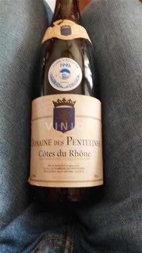 Vallée du Rhône Côtes-du-rhône Domaine Des Pentelines 1996