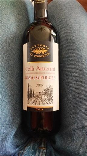 Umbria Colli Amerini Fattoria Le Poggette 2008