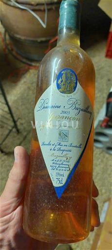 Jihozápad Jurançon Domaine Bazaillacq 2003