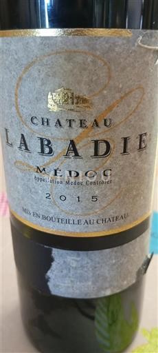 Bordeaux Médoc Château Labadie 2015