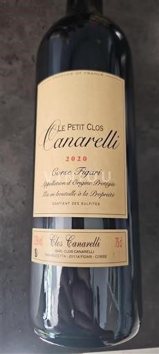 Corsica Not Specified Clos Canarelli Le Petit Clos 2020