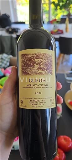 Ticino Merlot of Ticino Agriloro S.A Cleos 2021