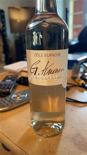 Valais Salquenen Grand Cru Gregor Kuonen Dôle Blanche 2024