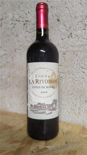 Bordeaux Côtes-de-bourg Château La Rivoirde 2010