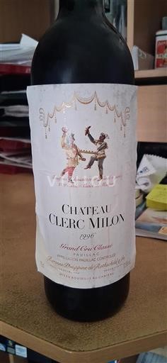 Burdeos Pauillac Grand Cru Classé Château Clerc Milon 1996