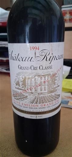 Bordeaux Saint-Émilion Grand Cru Grand Cru Classé Château Ripeau 1994