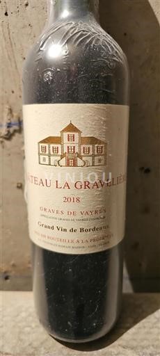 Bordeaux Graves-de-vayres Château La Gravelière 2018