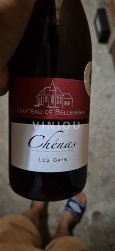 Beaujolais Chénas Château Belleverne Les Gays Neročník