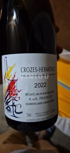 Rona dolina Crozes-hermitage A. et A. Pradelle 2022