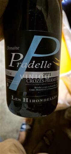 Valle del Rodano Crozes-Hermitage Domaine Pradelle Les Hirondelles 2021