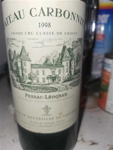 Bordéus Pessac-Léognan Grand Cru Château Carbonnieux 1998