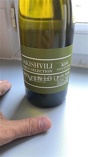 Vin Blanc sec Family Selection Dakishvili 2023 Géorgie Kakheti