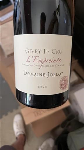 Bourgondië Niet gespecificeerd Premier Cru Domaine Joblot L%27Empreinte 2023