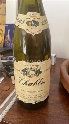 Bourgondië Chablis Domaine Chantemerle 2023