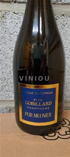 Champagne Šampanské J.M. Gobillard Pur Meunier Neročník