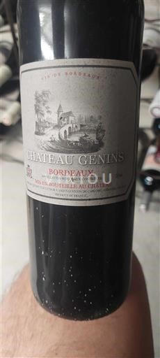 Bordeaux Château Genins 2016