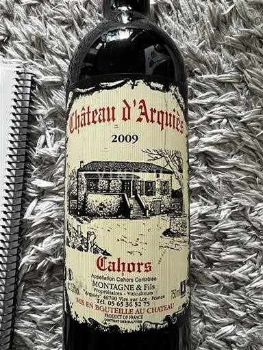 Jihozápad Cahors Château Arquiès 2009