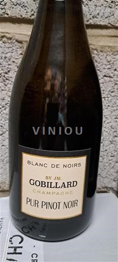 Champagne JM Gobillard Pur Pinot Noir Ikke årgangsbestemt
