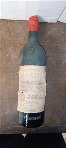 Bordeaux Louis Eschenauer Réserve de Monsieur Louis 1998