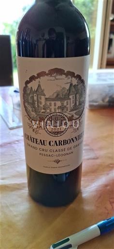 Bordeaux Pessac-Léognan Grand Cru Château Carbonnieux 2021
