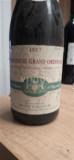 Bourgondië Niet gespecificeerd Philippe Argenval 1987
