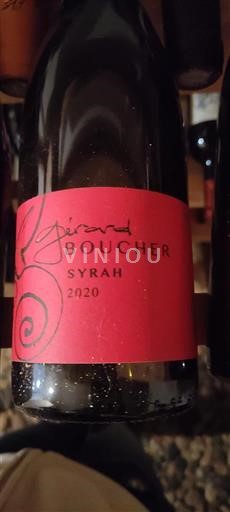 Rhône Valley Unspecified Gérard Boucher Syrah 2020